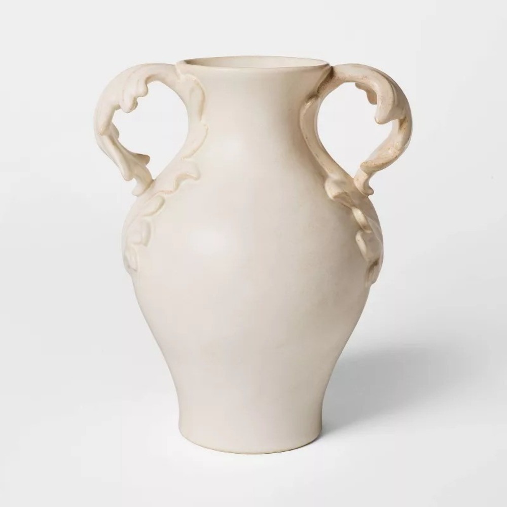 Tall Botanical Handle Ceramic Amphora Vase - Threshold Studio McGee, Target
